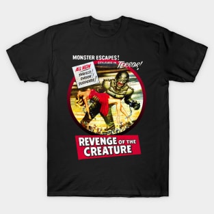 Revenge of the Creature Black Lagoon part 2 T-Shirt